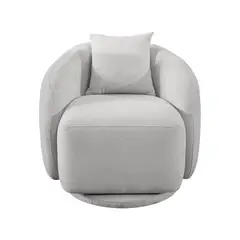 BH BARAKA HOME PREMIUM - Butaca Giratoria Nothing - Ivory