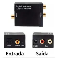 GENERICO - Conversor de Audio Óptico Digital a Analógico