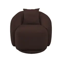 BH BARAKA HOME PREMIUM - Butaca Giratoria Nothing - Chocolate