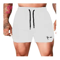 GENERICO - Short deportivo corto para hombres Insane Pro Alto rendimiento - White