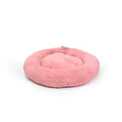 MULTITOP - Ruffo Cama Mascota Peluche Dona Chico Rosado