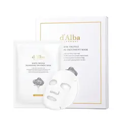 D ALBA - Mascarillas Faciales Nutritivas con Trufa Blanca Italiana 5un D’Alba