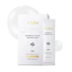 D ALBA - Mascarilla Nocturna Vegana con Trufa Blanca Italiana 80ml D’Alba