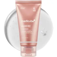 MEDICUBE - Mascarilla Facial de Noche con Colágeno 75ml