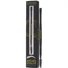 ARCHES AND HALOS - Cepillo de doble punta para polvo y pomadas-Arches&Halos-1Pc