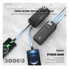 LENYES - Power Bank PX-357D 30000mAh