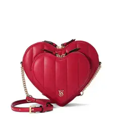 VICTORIA'S SECRET - Crossbody Rojo A maranto corazón victorias secret