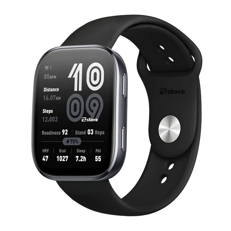 Correa Silicona Para Amazfit Bip 6 Broche Negro
