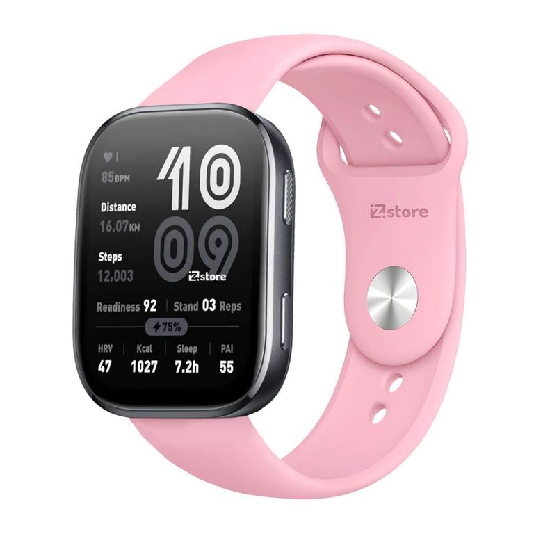 Correa Silicona Para Amazfit Bip 6 Broche Rosado