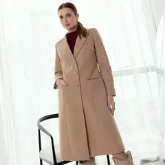 TEILOR - ABRIGO LARGO CASUAL DE MUJER