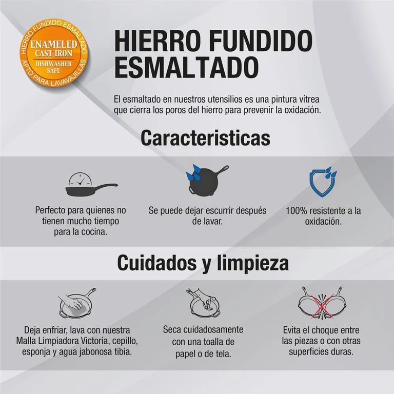 Plancha Tawa 38 Cm (15") Esmaltada - 55128015