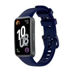 GENERICO - Correa Para Huawei Band 10 Colores Azul Oscuro