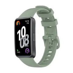GENERICO - Correa Para Huawei Band 10 Colores Verde Gris