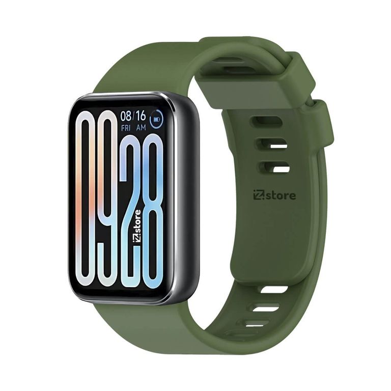 Correa Silicona Para Xiaomi SmartBand 9 Pro Verde Militar