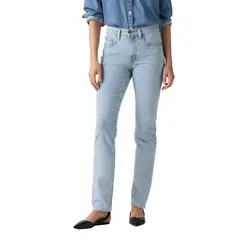 LEVIS - Jeans Mujer 724 High Rise Straight Celeste