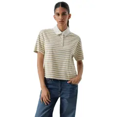 LEVIS - Polo Mujer Aries Rubgy Beige