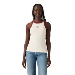 LEVIS - Polo Mujer Essential Racer Tank Blanco