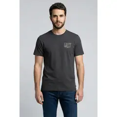 LEVIS - Polo Hombre Graphic Crewneck Tee Gris