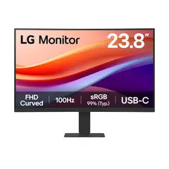 LG - MONITOR 24U421A-B CURVO 23.8 100HZ/5MS FHD VA/USB-C/HDMI