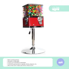 GENERICO - MÁQUINA EXPENDEDORA DE CÁPSULAS CUADRADA