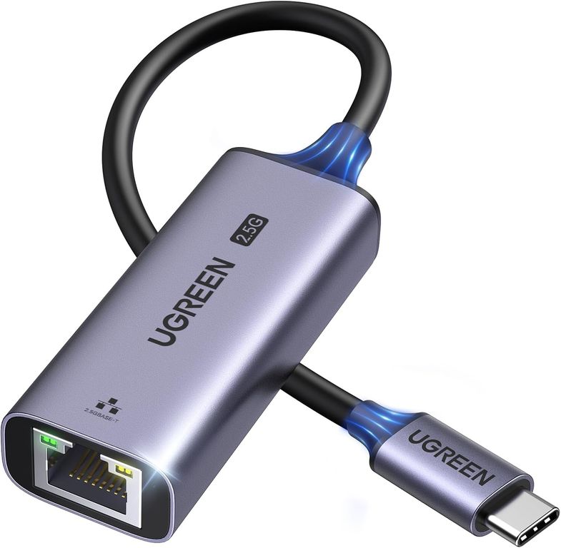 Adaptador USB C A RJ45 Ethernet 2.5G CM648 / 25052
