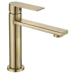 XM - LLAVE DE LAVATORIO BAJO DORADO AL MUEBLE L304-21907