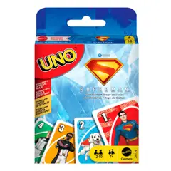 UNO - Juego De Cartas Super Man