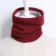 KAST PE - Bufanda Warm Cuellera de Invierno unisex - Rojo Vino