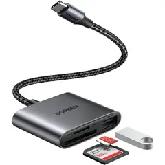 UGREEN - Adaptador USB C A USB A / TARJETA SD / TF CM387 / 80798