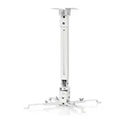GENERICO - Soporte Proyector Para Techo Koreano Rpk-Wl, Blanco, Ajustable Y Resistente, Ideal Para Ci