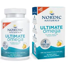 NORDIC - Omega 3 Ultimate 1280 mg Naturals 90 Cápsulas