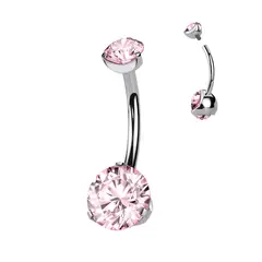 ADR JOYERIA CORPORAL - Piercing Ombligo Zircon Titanio ADR Joyería Corporal