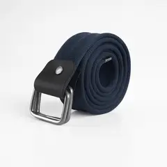 GENERICO - CORREA DE ALGODÓN NEGRO DOBLE D-RING