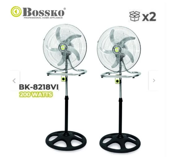 Pack de 2 Ventiladores 5 Aspas 3 en1 18" 200