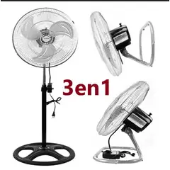 GENERICO - Ventilador 100W de 18" 3 en 1 gausho-18-3B