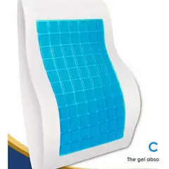 OEM - Cojín Espaldar Lumbar Alto Viscoelastica              Ortopédica Gel