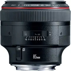 CANON - EF 85mm f12L II USM Lente - Negro