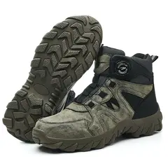 DANWEILE - Zapatos de Seguridad Zapato de Trabajo Botín De Seguridad