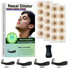 GENERICO - Dilatador Nasal Anti Ronquidos Para Fitnes Respira mejor