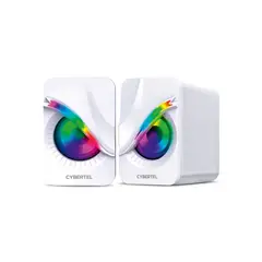 CYBERTEL - Parlante EXXPERT WHITE CBX S301W 2.0 RGB 2"