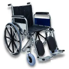 OEM - Silla de Ruedas Traumatológica Cromada Aros Pvc Importada