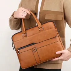 GENERICO - Maletin de cuero PU varios compartimientos.