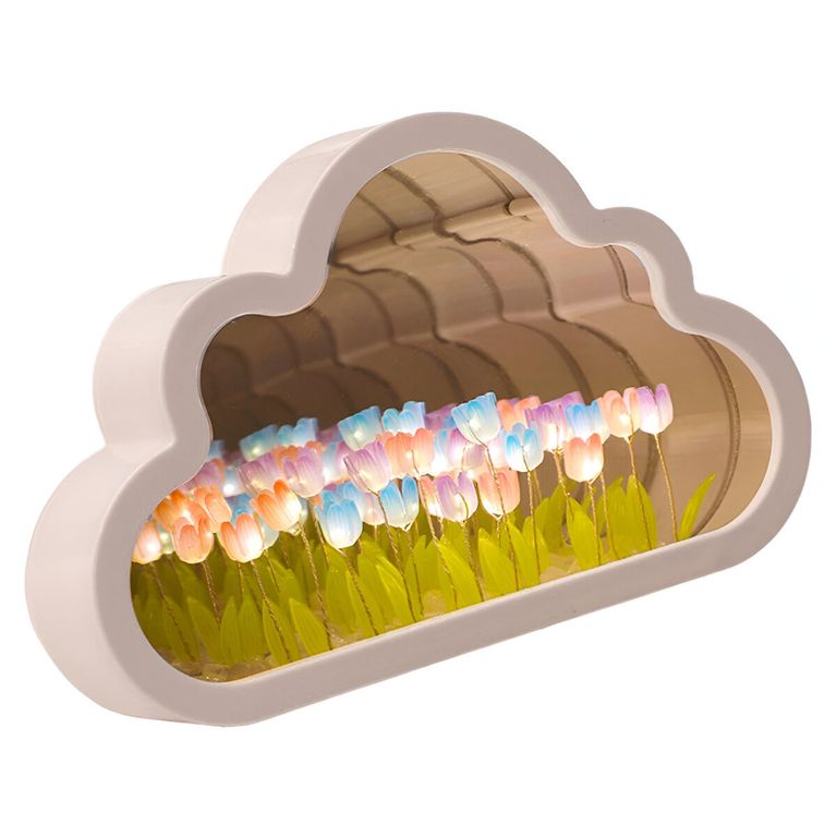 Lampara Led Diseño Tulipanes Infinitos Mixto