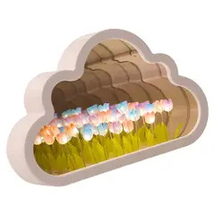 ELMEJORPRECIO - Lampara Led Diseño Tulipanes Infinitos Mixto