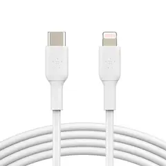 BELKIN - CABLE TYPE-C TO LIGHTNING DE 1 METRO BLANCO