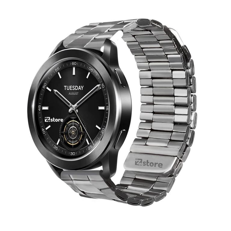 Correa de Metal Para Xiaomi Watch S3 Silver