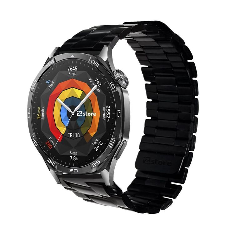 Correa de Metal Para Huawei Watch GT5 46mm negro