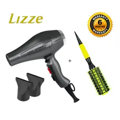 LIZZE - Secadora Profesional EXTREME + Cepillo de Cerdas Mixtas Cayetana