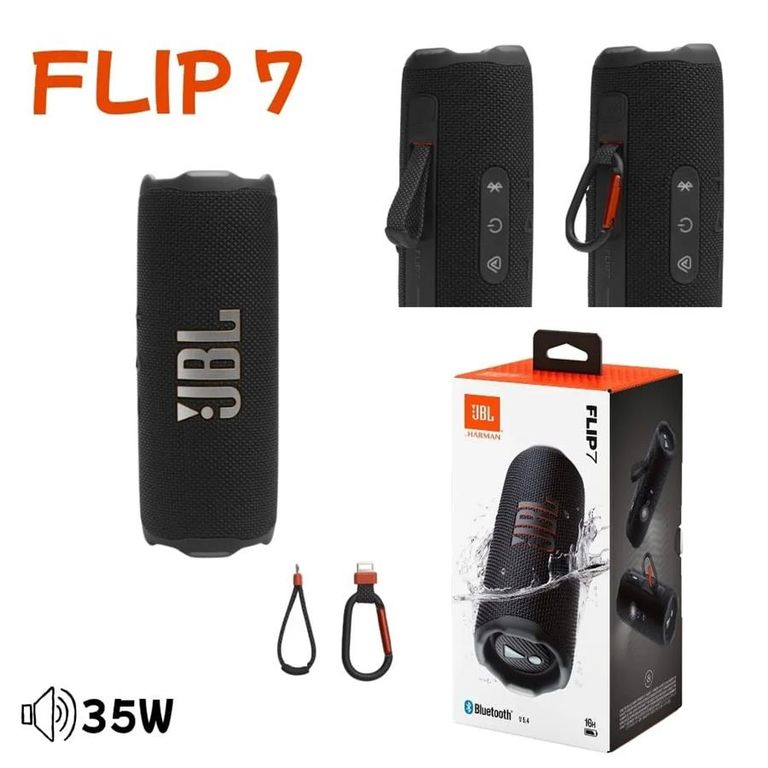 FLIP 7 - COLOR NEGRO - 35 WATTS