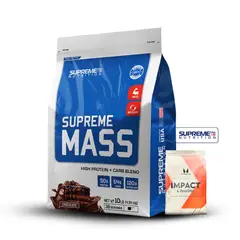SUPREME NUTRITION - Supreme Mass 10Lb Chocolate+Creatina Myprotein 250Gr